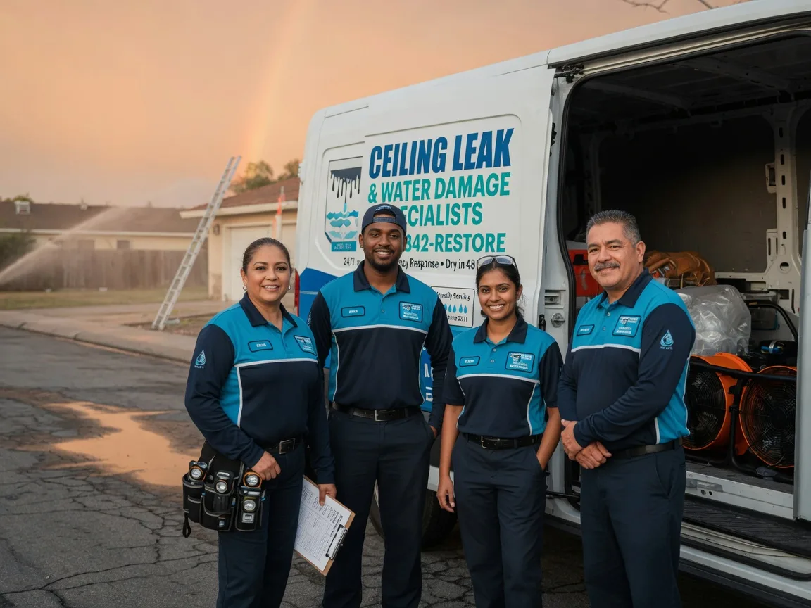 Ceiling Leak Cleanup company in Spring Arbor, MI