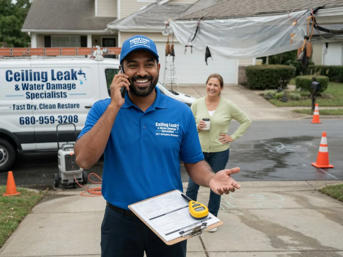 Ceiling Leak Cleanup Spring Arbor, MI FAQs